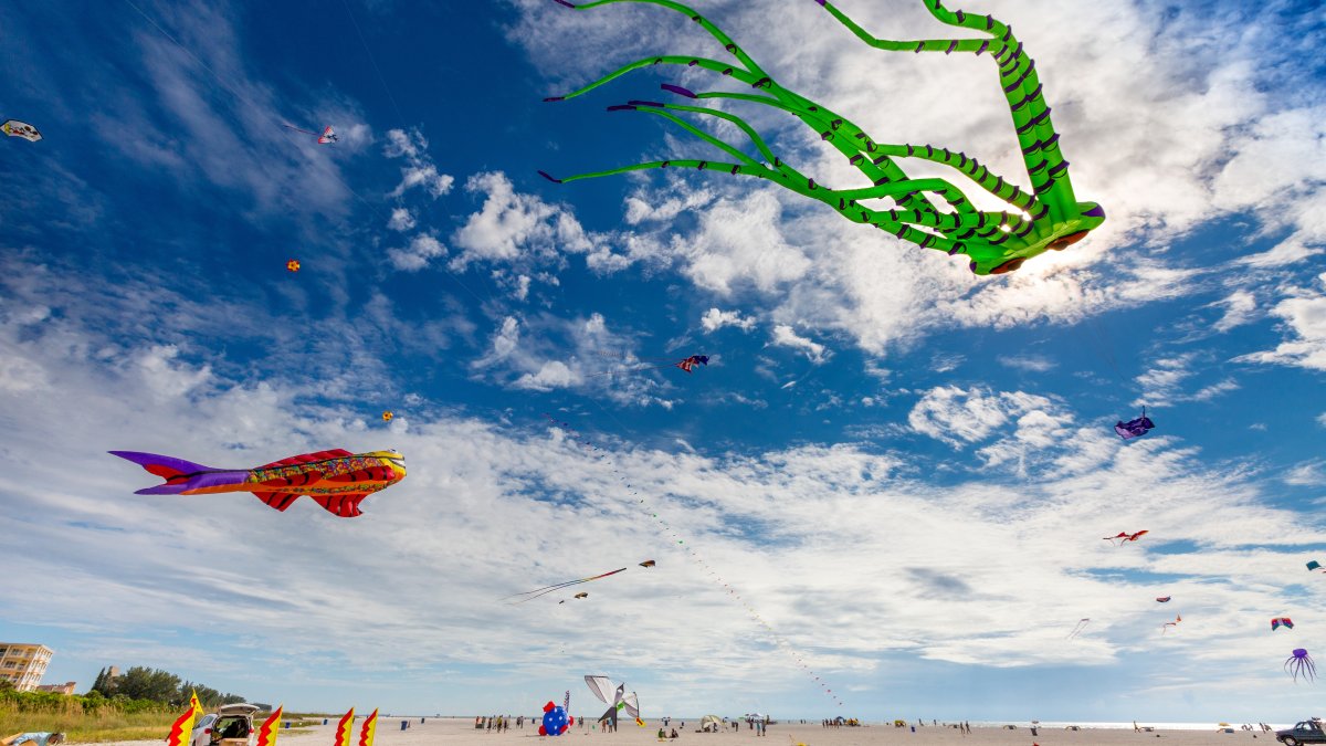 Treasure Island Kite Festival Visit St Petersburg Clearwater Florida